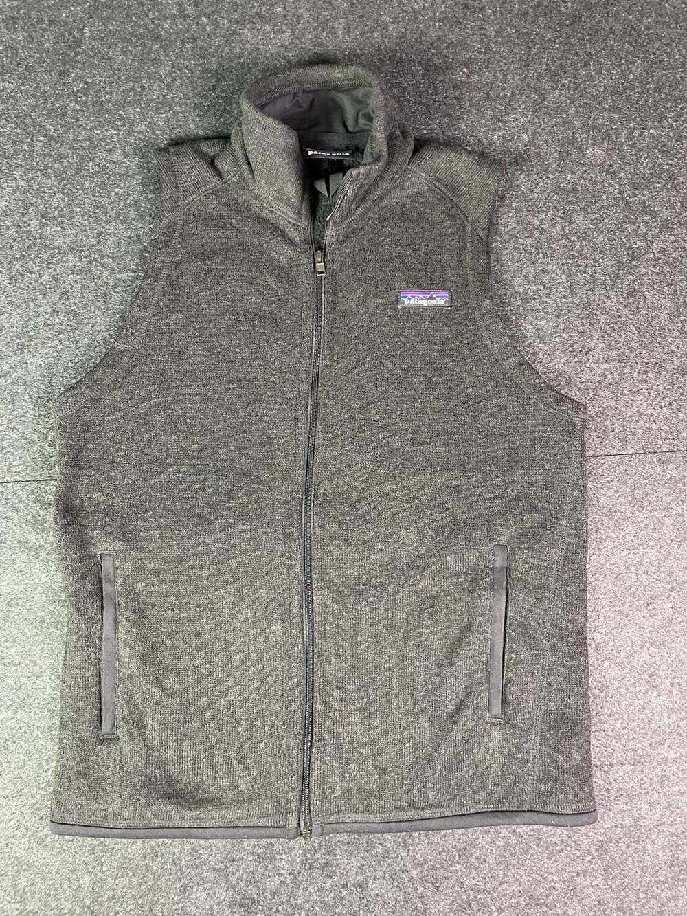 Patagonia Better Sweater Fleece Vest Gray Full Zip Medium